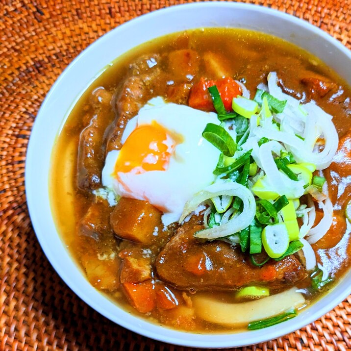 角煮カレーうどん